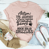 Autism Mama Grizzlies Tee Heather Prism Peach / S Peachy Sunday T-Shirt