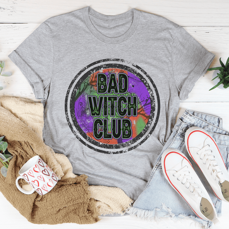Bad Witch Club Retro Tee Athletic Heather / S Peachy Sunday T-Shirt