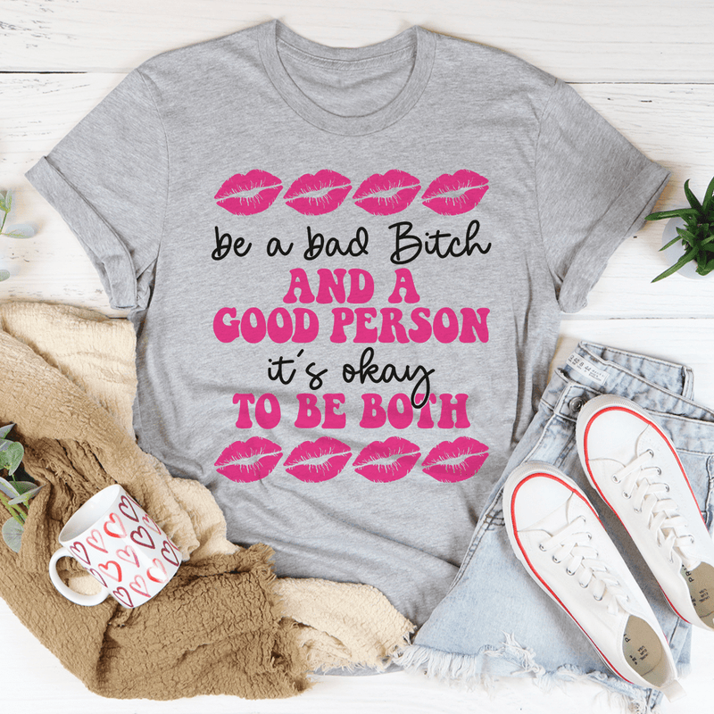 Be A Good Person Tee Athletic Heather / S Peachy Sunday T-Shirt
