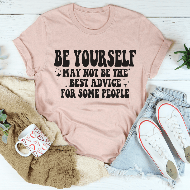Be Yourself Tee Heather Prism Peach / S Peachy Sunday T-Shirt