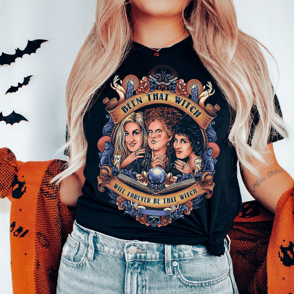 Been That Witch Will Forever Be That Witch Vintage Style Tee Printify T-Shirt T-Shirt