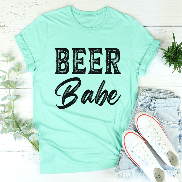 Beer Babe Tee Heather Mint / S Peachy Sunday T-Shirt