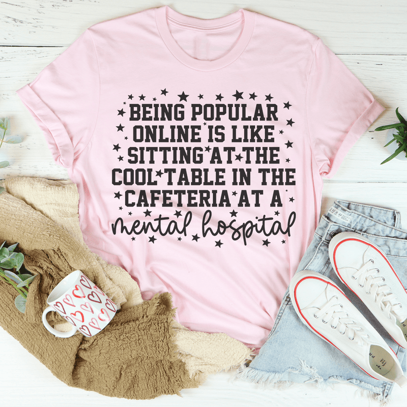 Being Popular Online Tee Peachy Sunday T-Shirt