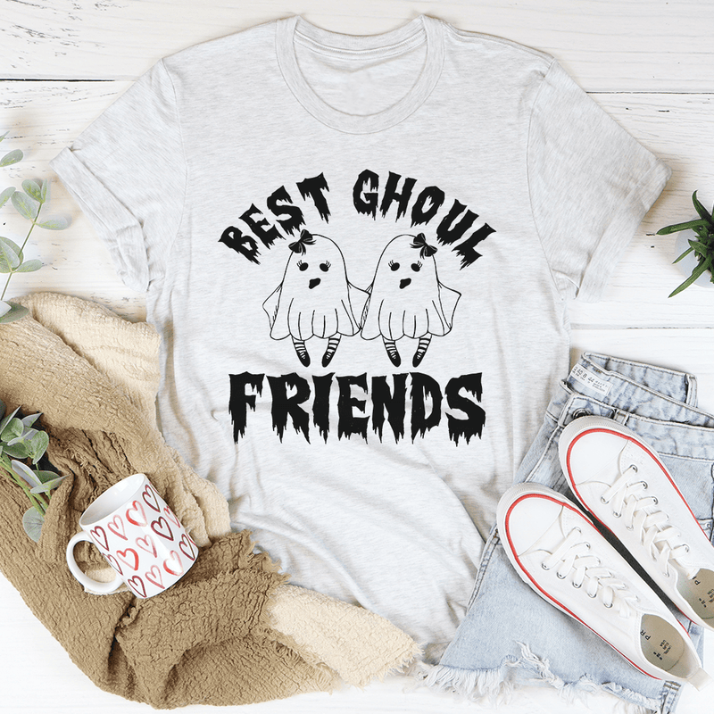 Best Ghoul Friends Tee Ash / S Peachy Sunday T-Shirt