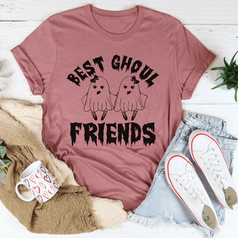 Best Ghoul Friends Tee Mauve / S Peachy Sunday T-Shirt