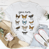 Bible Verses Butterflies Tee Peachy Sunday T-Shirt