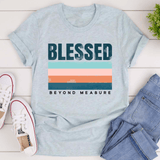 Blessed Tee Heather Prism Ice Blue / S Peachy Sunday T-Shirt