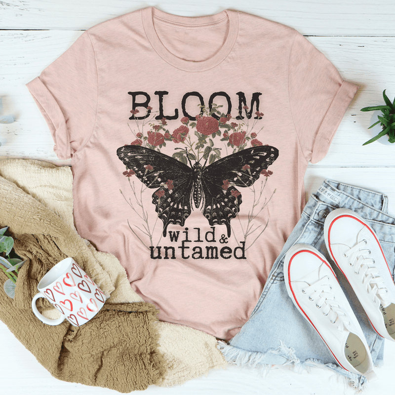 Bloom Wild & Untamed Tee Peachy Sunday T-Shirt