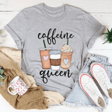 Caffeine Queen Tee Athletic Heather / S Peachy Sunday T-Shirt