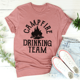 Campfire Drinking Team Tee Mauve / S Peachy Sunday T-Shirt