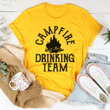 Campfire Drinking Team Tee Mustard / S Peachy Sunday T-Shirt