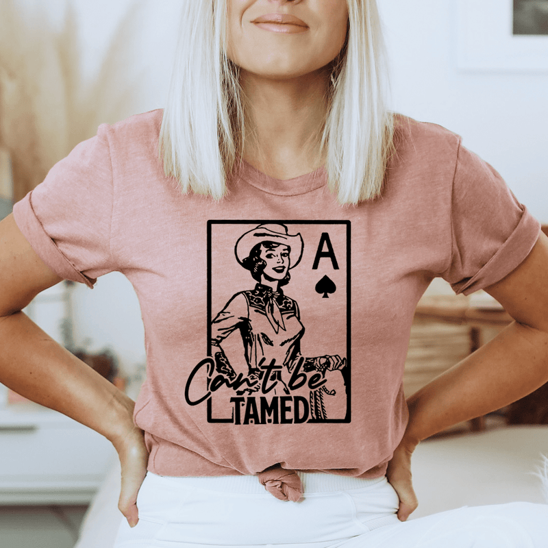 Can't Be Tamed Tee Mauve / S Peachy Sunday T-Shirt