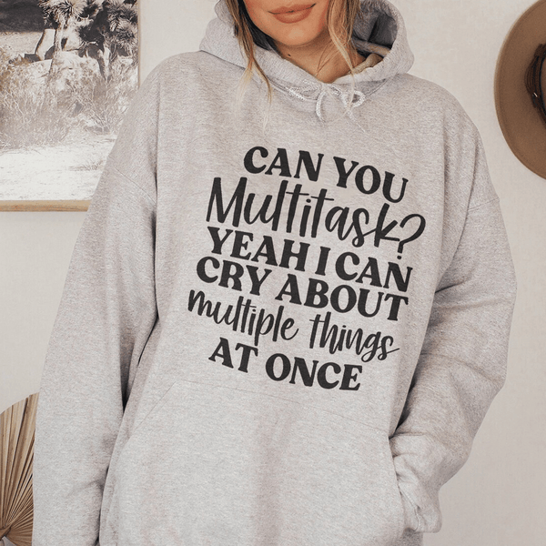 Can You Multitask Hoodie Sport Grey / S Peachy Sunday T-Shirt