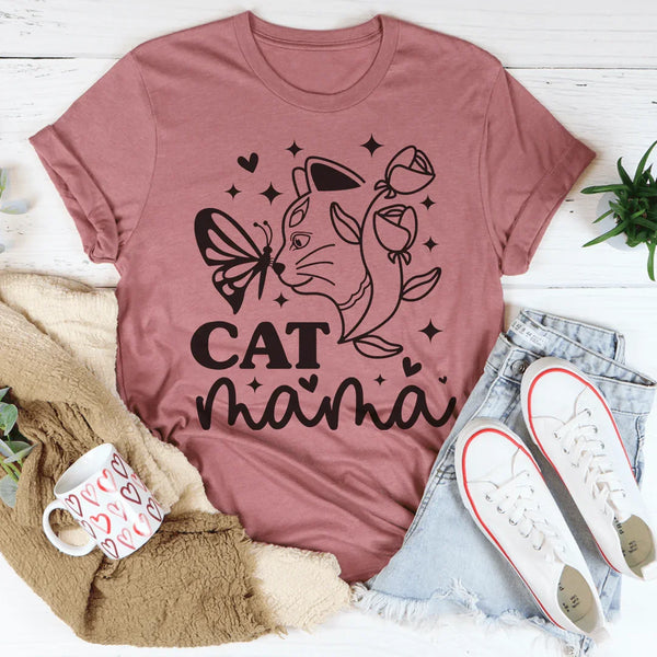Cat mama shirt clearance