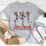 Caught A Vibe Baby Tee Athletic Heather / S Peachy Sunday T-Shirt