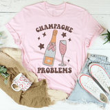 Champagne Problems Tee Pink / S Peachy Sunday T-Shirt