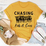 Chasing Kids & Cows Tee Mustard / S Peachy Sunday T-Shirt