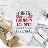 Cheer Up It's Christmas Tee Ash / S Peachy Sunday T-Shirt