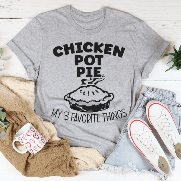 Chicken Pot Pie Tee Athletic Heather / S Peachy Sunday T-Shirt