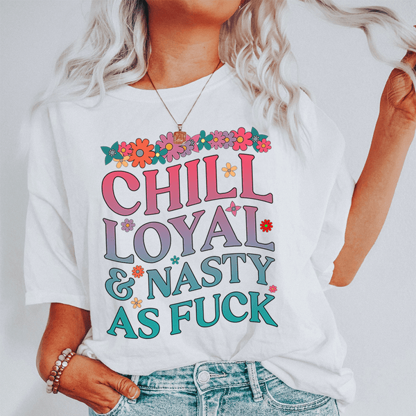 Chill Loyal & Nasty AF Tee Ash / S Peachy Sunday T-Shirt