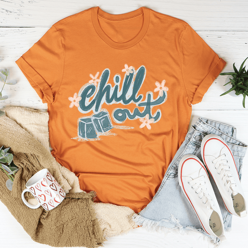 Chill Out Tee Burnt Orange / S Peachy Sunday T-Shirt