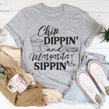 Chip Dippin' And Margarita Sippin' Tee Peachy Sunday T-Shirt