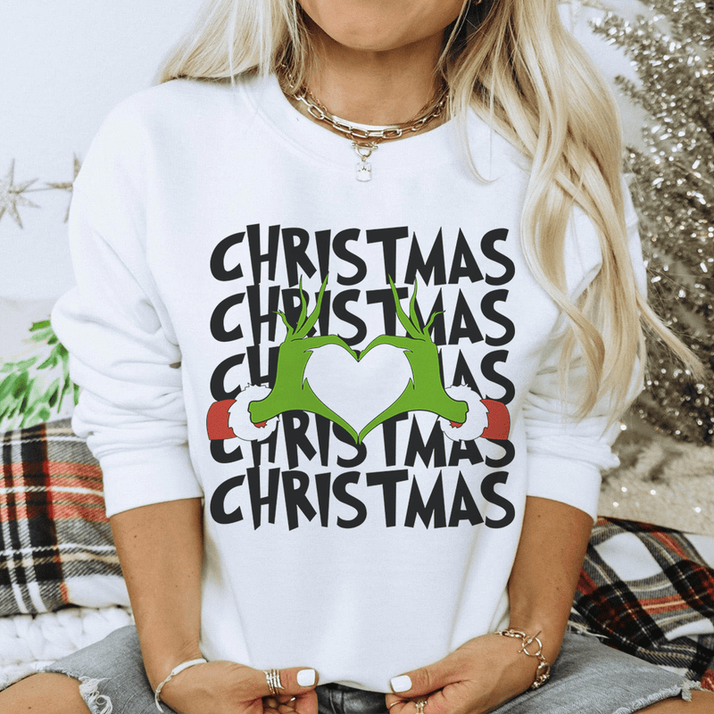 Christmas Love Sweatshirt Printify Sweatshirt T-Shirt