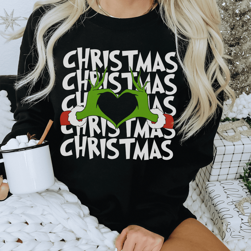 Christmas Love Sweatshirt Printify Sweatshirt T-Shirt
