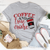 Coffee And True Crime Tee Athletic Heather / S Peachy Sunday T-Shirt