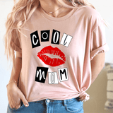 Cool Mom Lips Tee Heather Prism Peach / S Peachy Sunday T-Shirt