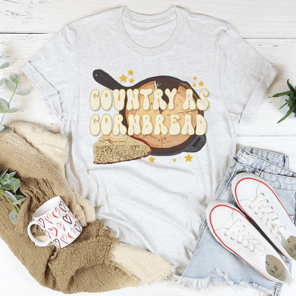 Country As Cornbread Tee
