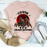 Coven Of Trash Witches Tee Heather Prism Peach / S Peachy Sunday T-Shirt