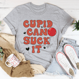 Cupid Can Suck It Tee Athletic Heather / S Peachy Sunday T-Shirt