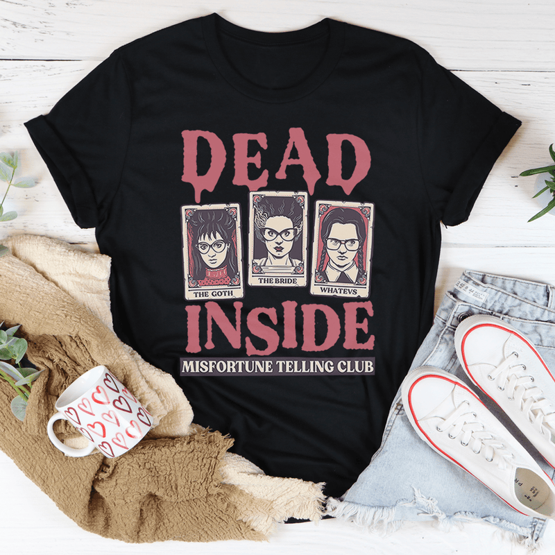 Dead Inside Misfortune Telling Club Tee Black Heather / S Peachy Sunday T-Shirt