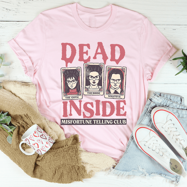 Dead Inside Misfortune Telling Club Tee Peachy Sunday T-Shirt