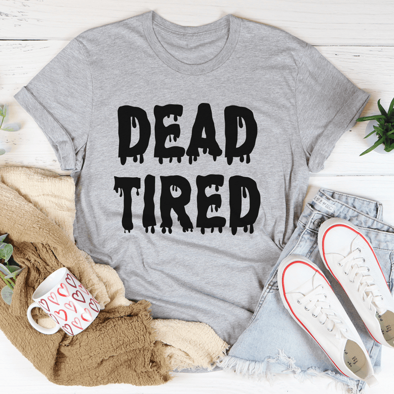 Dead Tired Tee Athletic Heather / S Peachy Sunday T-Shirt