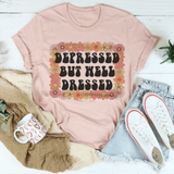 Depressed But Well Dressed Tee Heather Prism Peach / S Peachy Sunday T-Shirt