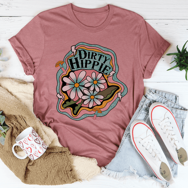 Dirty Hippie Tee Peachy Sunday T-Shirt