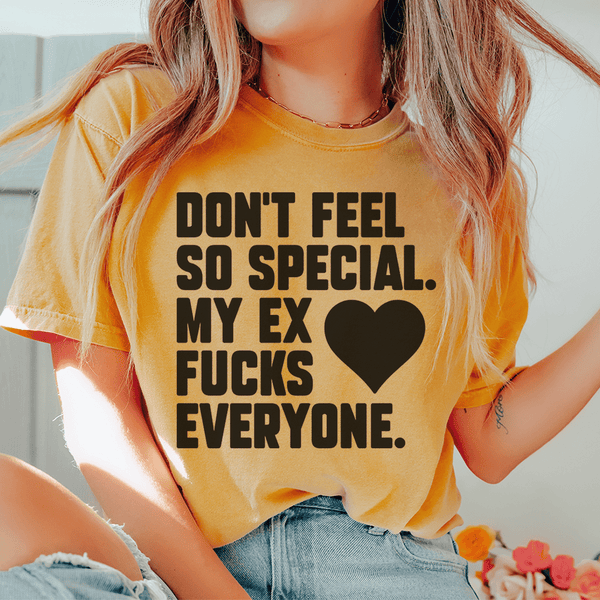 Don't Feel Special Tee Mustard / S Peachy Sunday T-Shirt