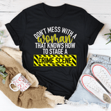 Don't Mess With A Women Tee Black Heather / S Peachy Sunday T-Shirt