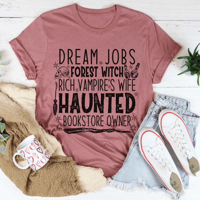 Dream Jobs Halloween Tee Mauve / S Peachy Sunday T-Shirt