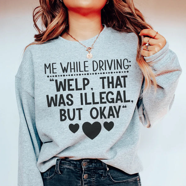 I Can Drive Myself Crazy Sweatshirt main image 1