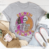 Drunkin Grownups Tee Peachy Sunday T-Shirt