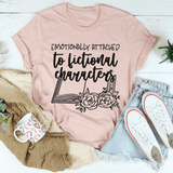 Emotionally Attached To Fictional Characters Tee Heather Prism Peach / S Peachy Sunday T-Shirt