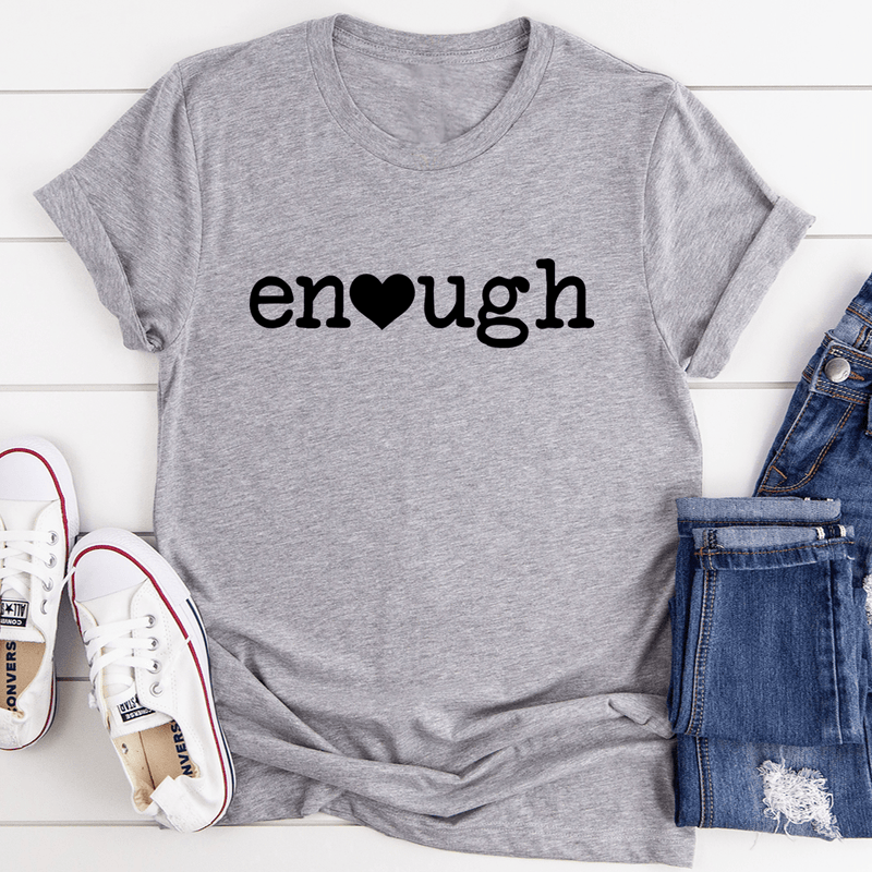 Enough Tee Athletic Heather / S Peachy Sunday T-Shirt