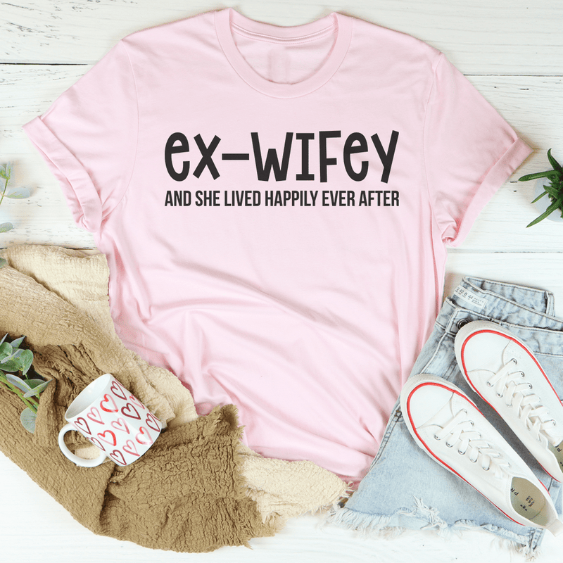 Ex Wifey Tee Peachy Sunday T-Shirt