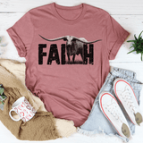 Faith Western Tee Peachy Sunday T-Shirt