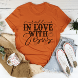 Fall In Love With Jesus Tee Autumn / S Peachy Sunday T-Shirt