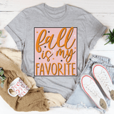 Fall is My Favorite Tee Athletic Heather / S Peachy Sunday T-Shirt