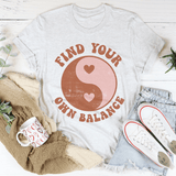 Find Your Own Balance Tee Ash / S Peachy Sunday T-Shirt